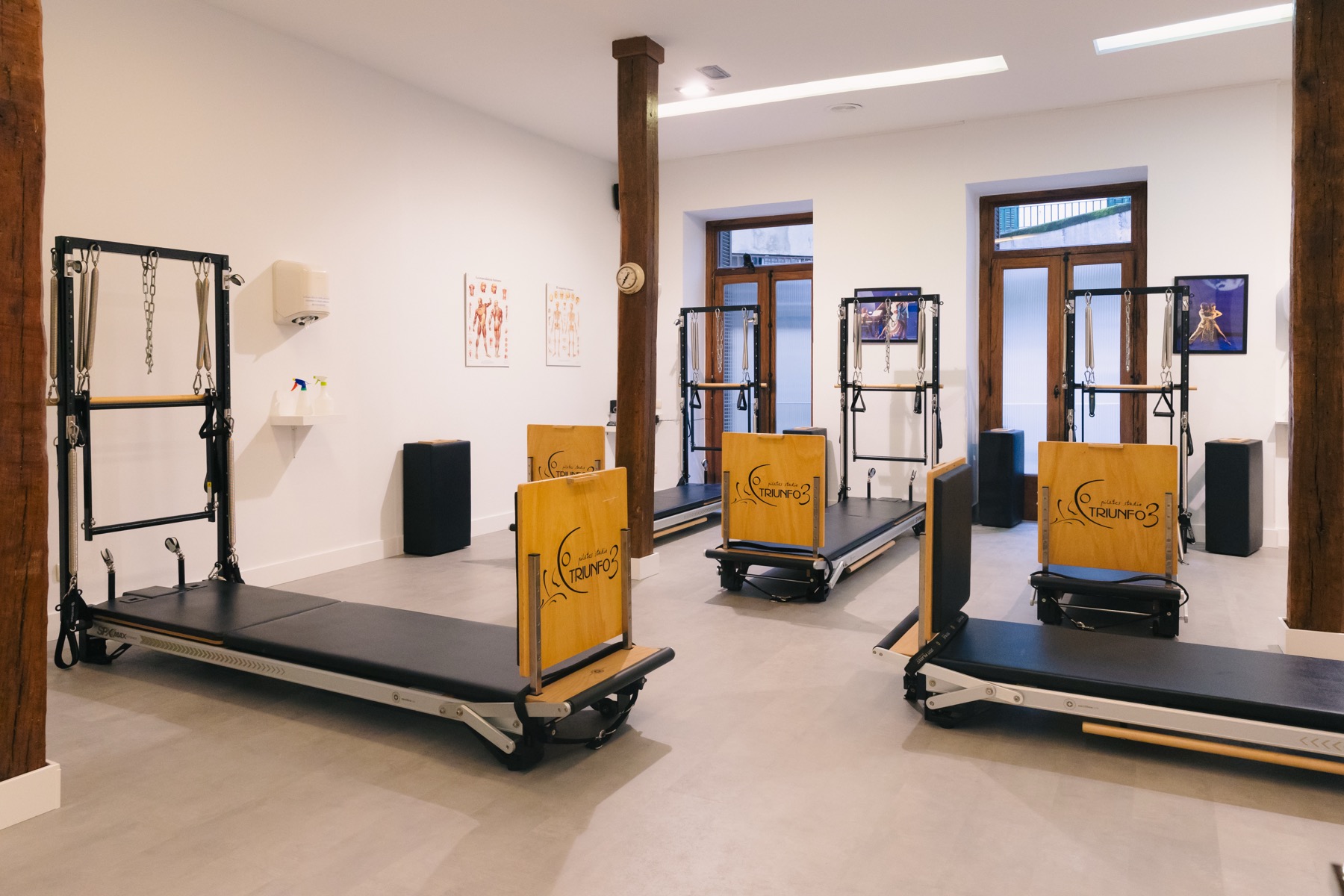 Interior del estudio Triunfo3 Pilates